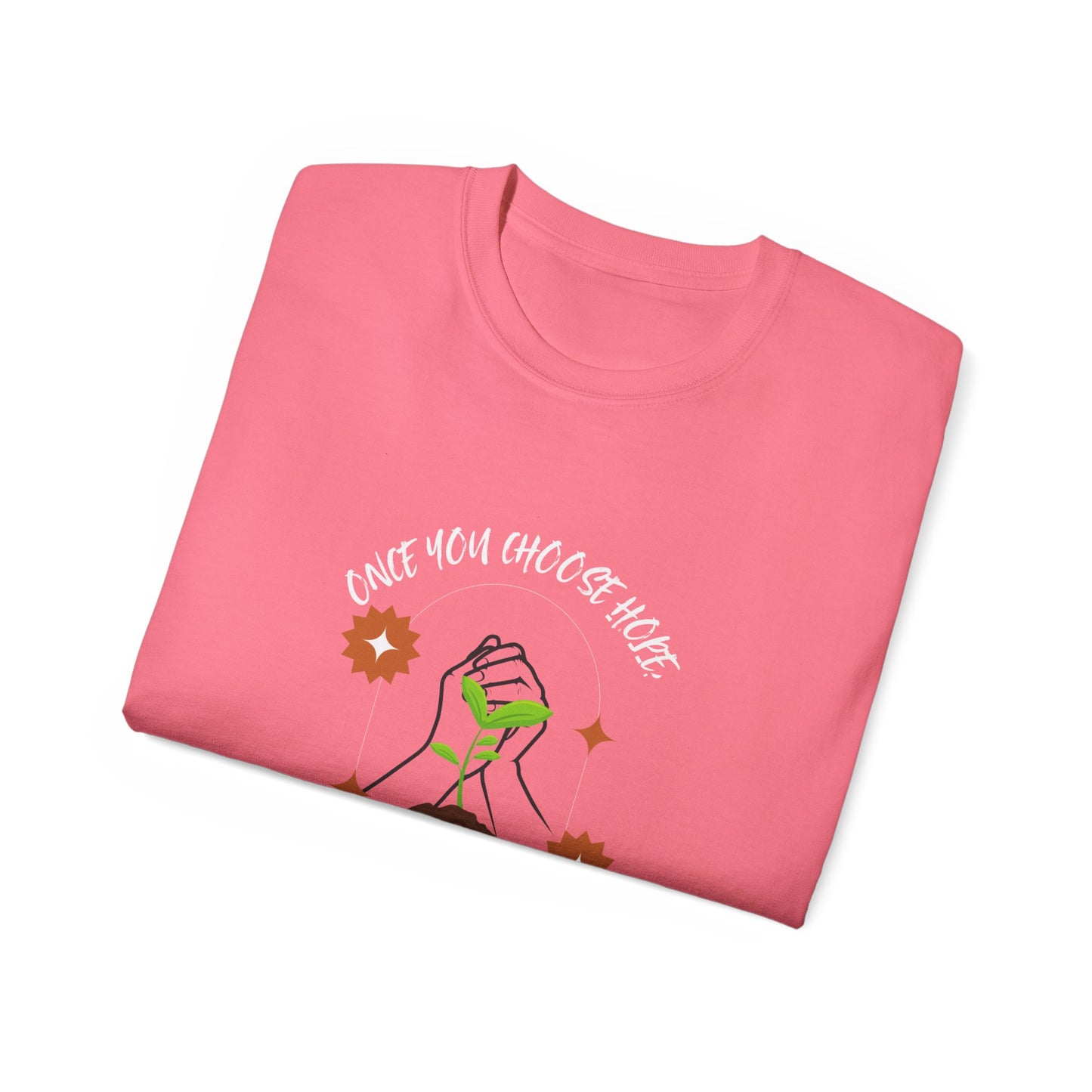 QT Cotton T-shirt hope