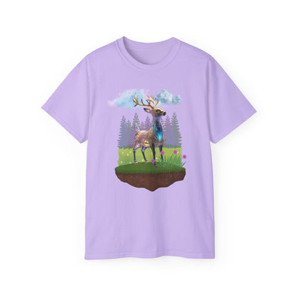 Women's Cotton T-shirt deer