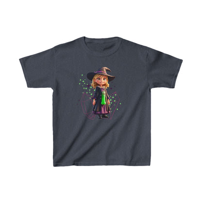 Kids Cotton T-Shirt witch