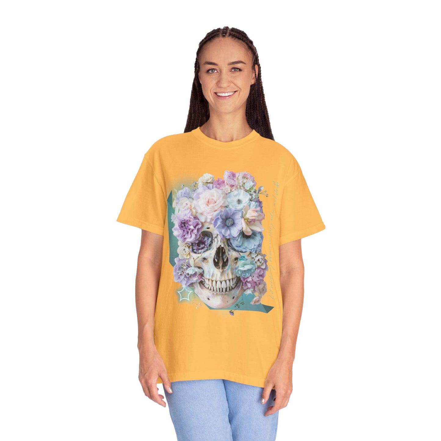 ARTISAN Cotton T-shirt flowers