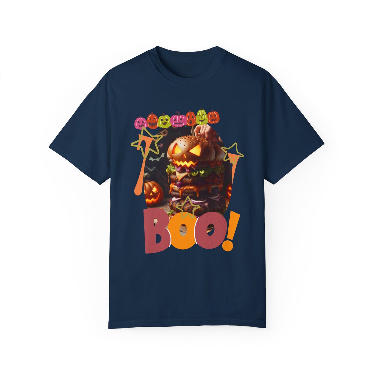 US Cotton Halloween T-shirt boo!