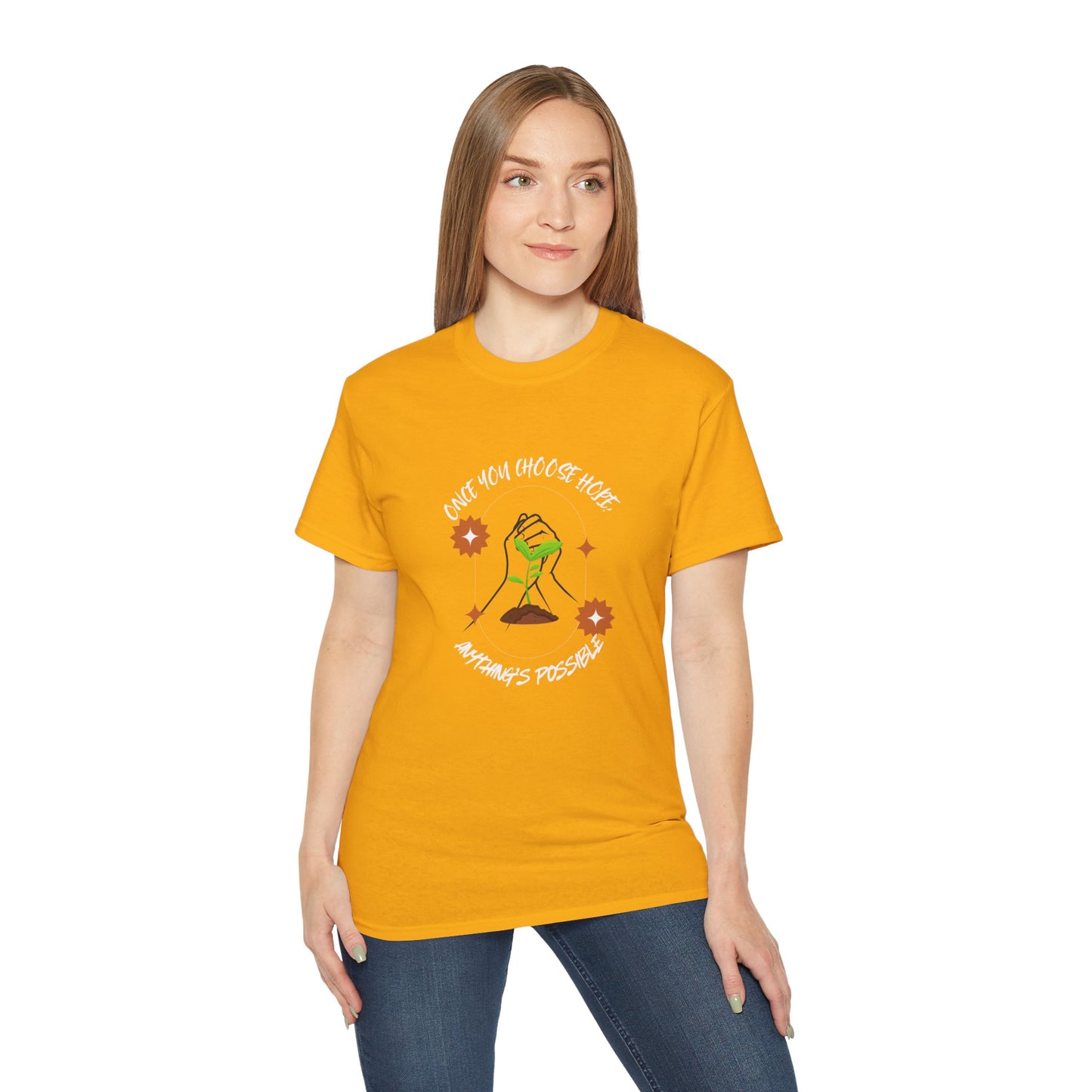 QT Cotton T-shirt hope