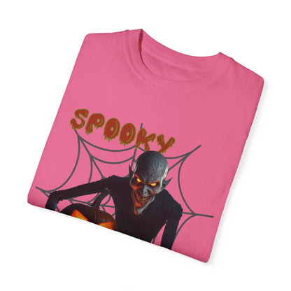 US Cotton Halloween T-shirt spooky