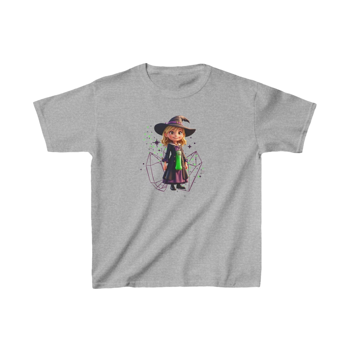 Kids Cotton T-Shirt witch