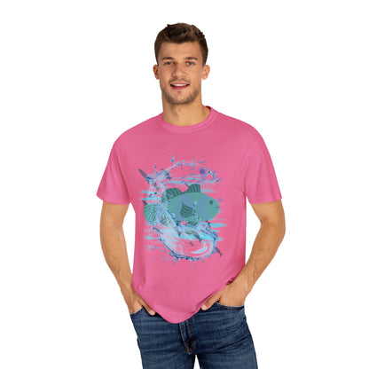 ARTISAN Cotton T-shirt waterfish