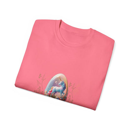 Women's Cotton T-shirt unicorn