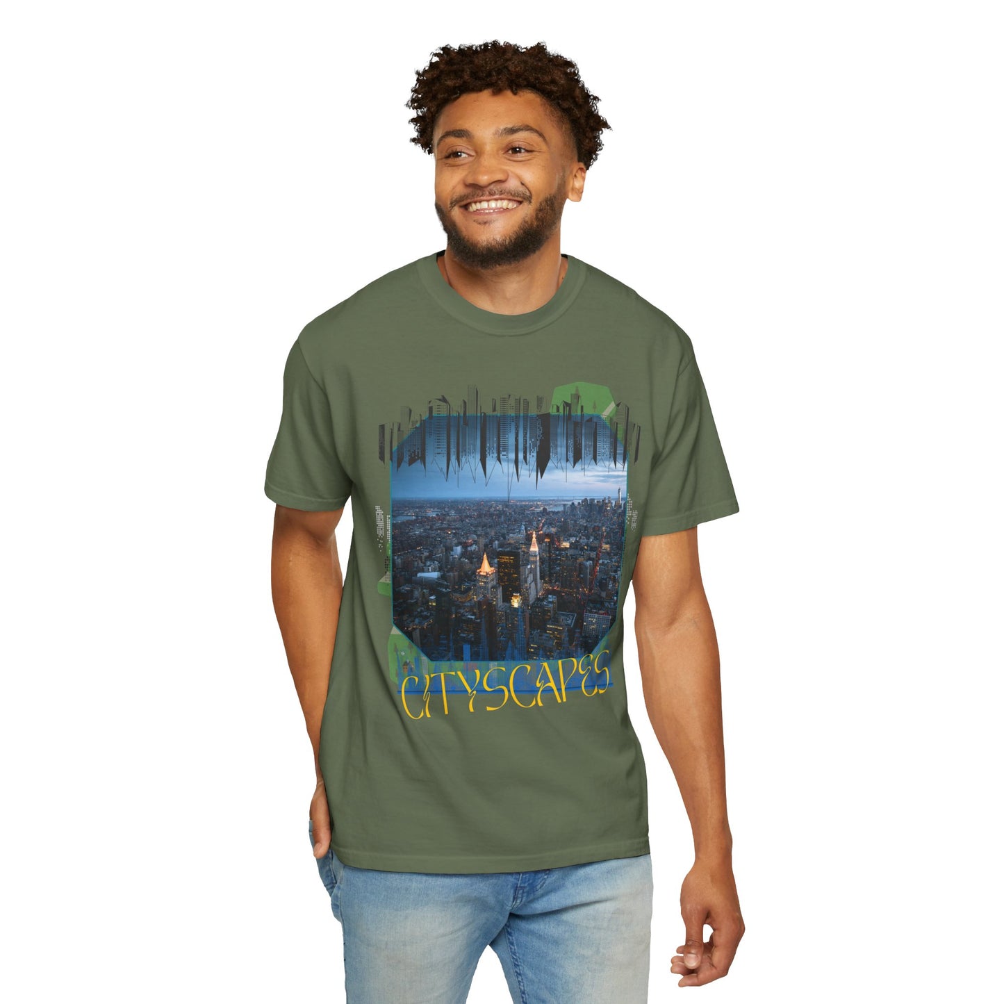 ARTISAN Cotton T-shirt cityscapes