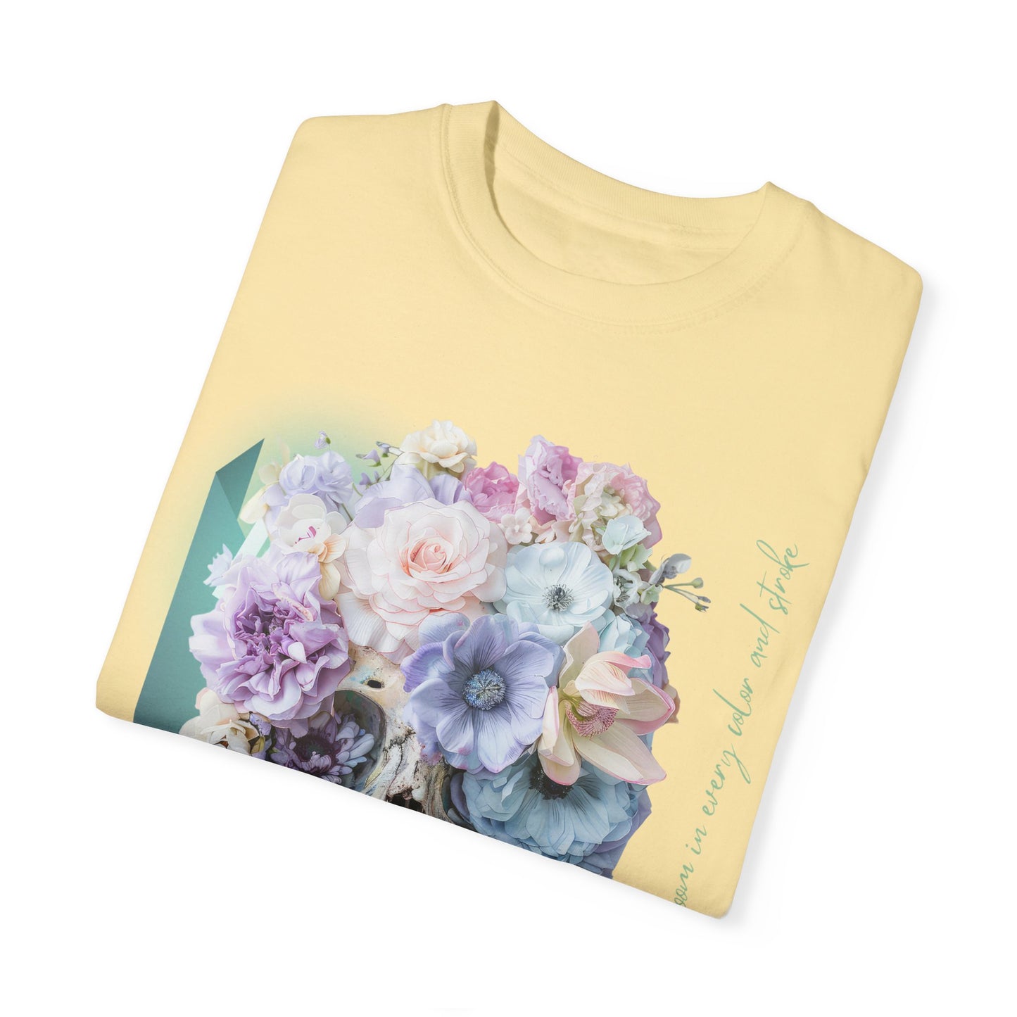 ARTISAN Cotton T-shirt flowers