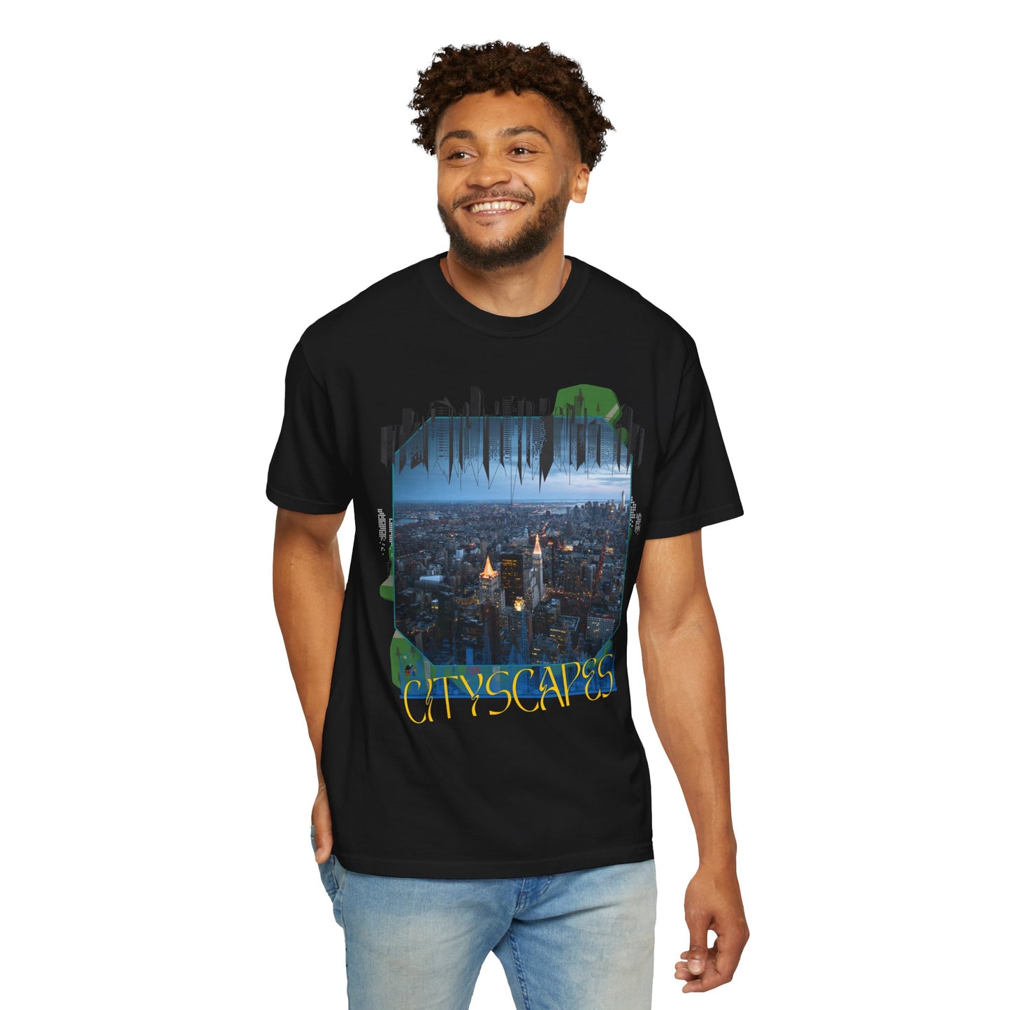 ARTISAN Cotton T-shirt cityscapes