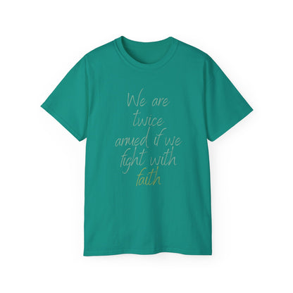 QT Cotton T-shirt faith