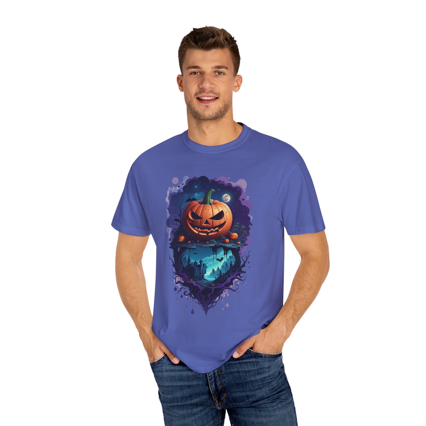 US Cotton Halloween T-shirt jack