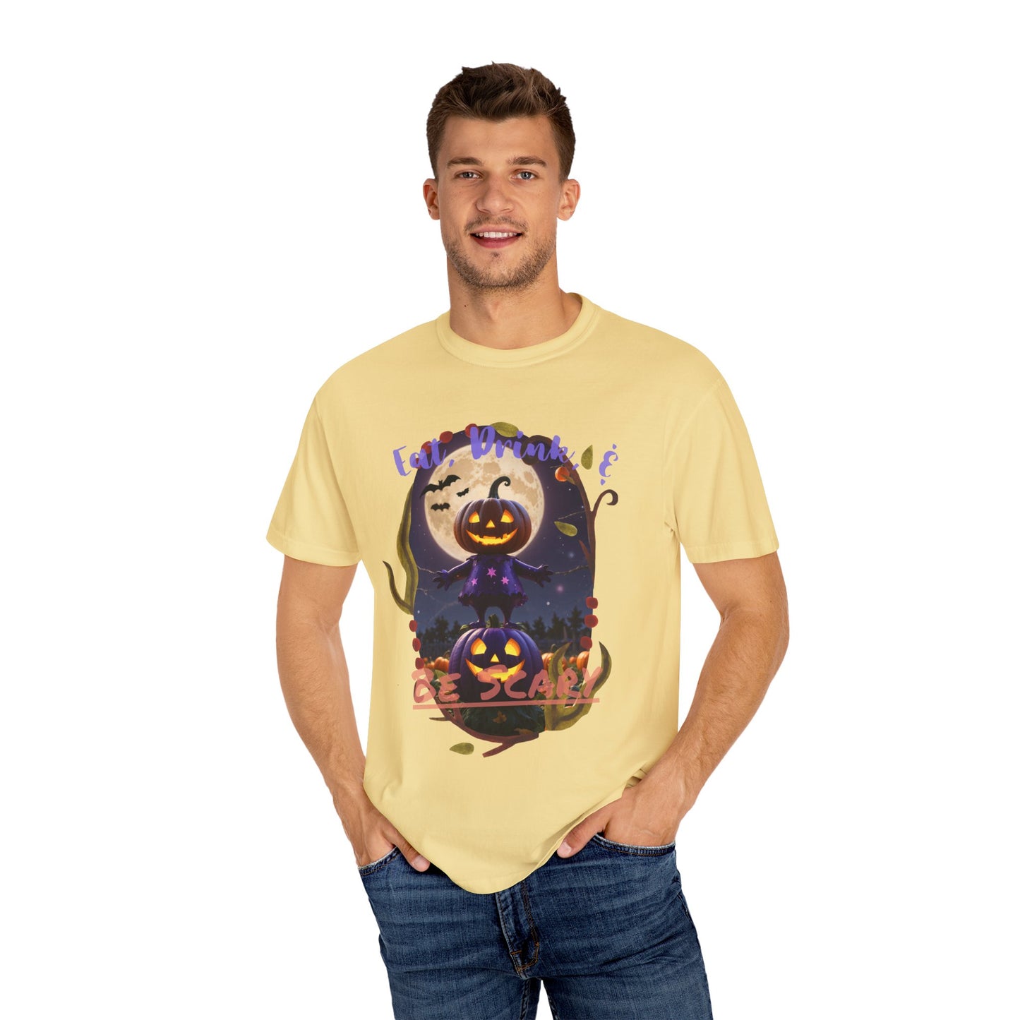 US Cotton Halloween T-shirt be scary