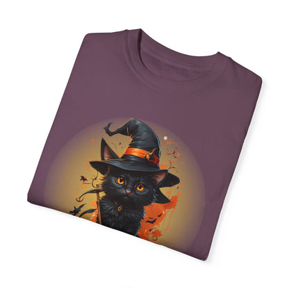 US Cotton Halloween T-shirt raven