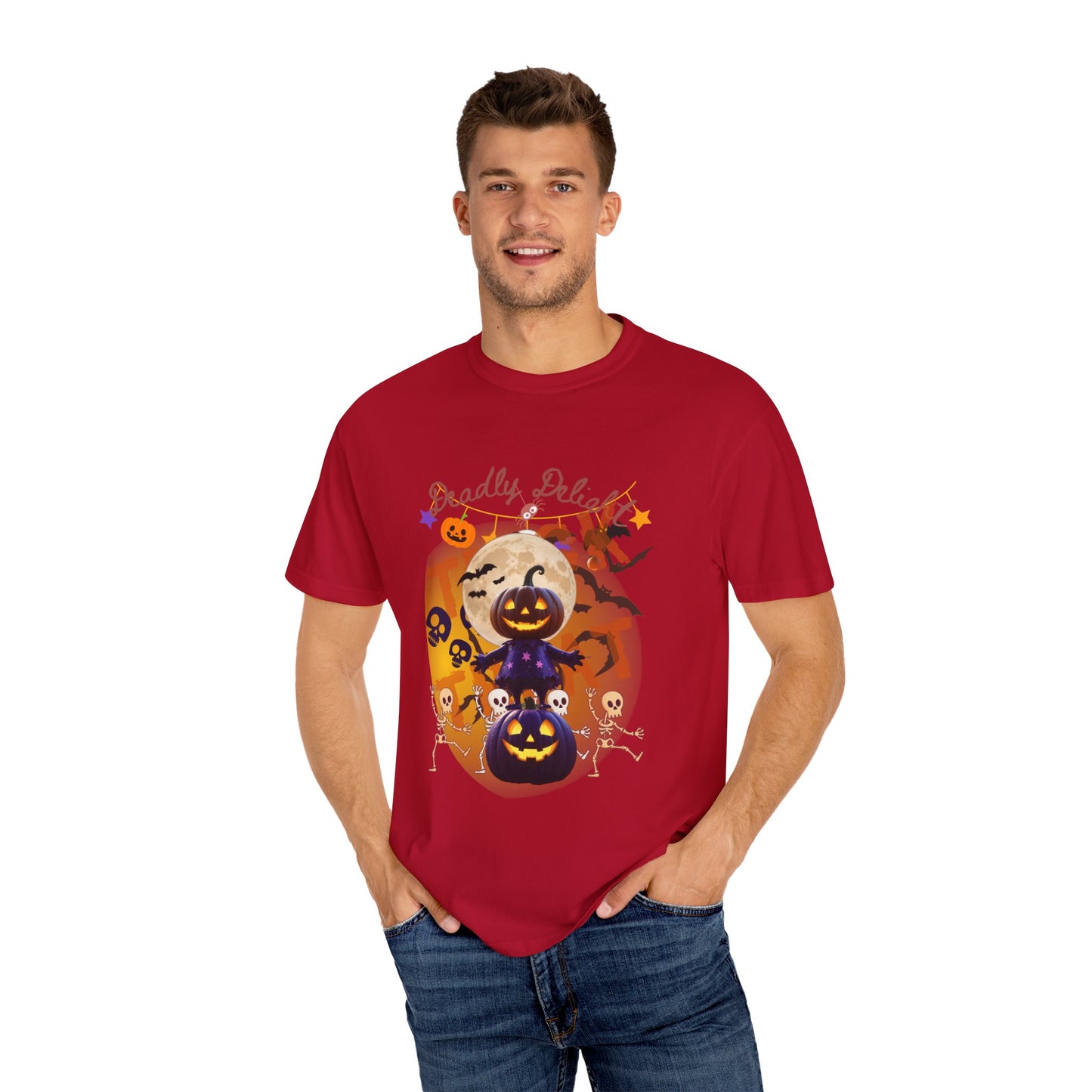 US Cotton Halloween T-shirt monster