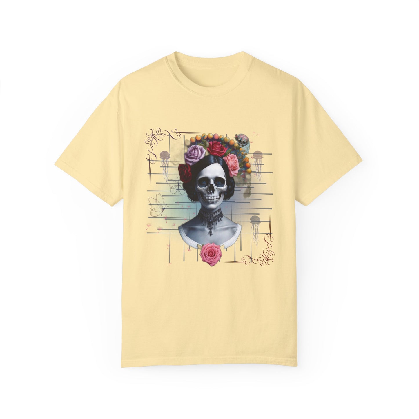 ARTISAN Cotton T-shirt brided skull