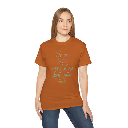 QT Cotton T-shirt faith