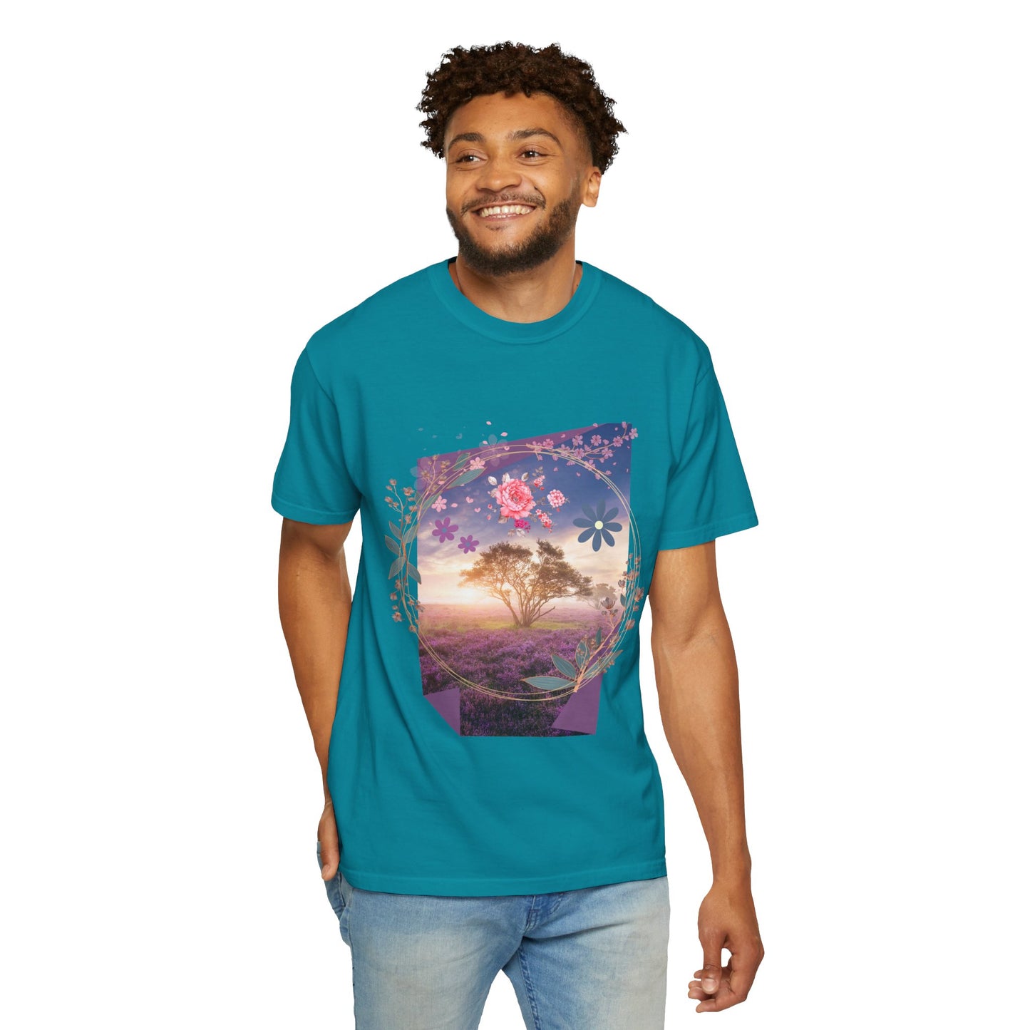 ARTISAN Cotton T-shirt sunrise