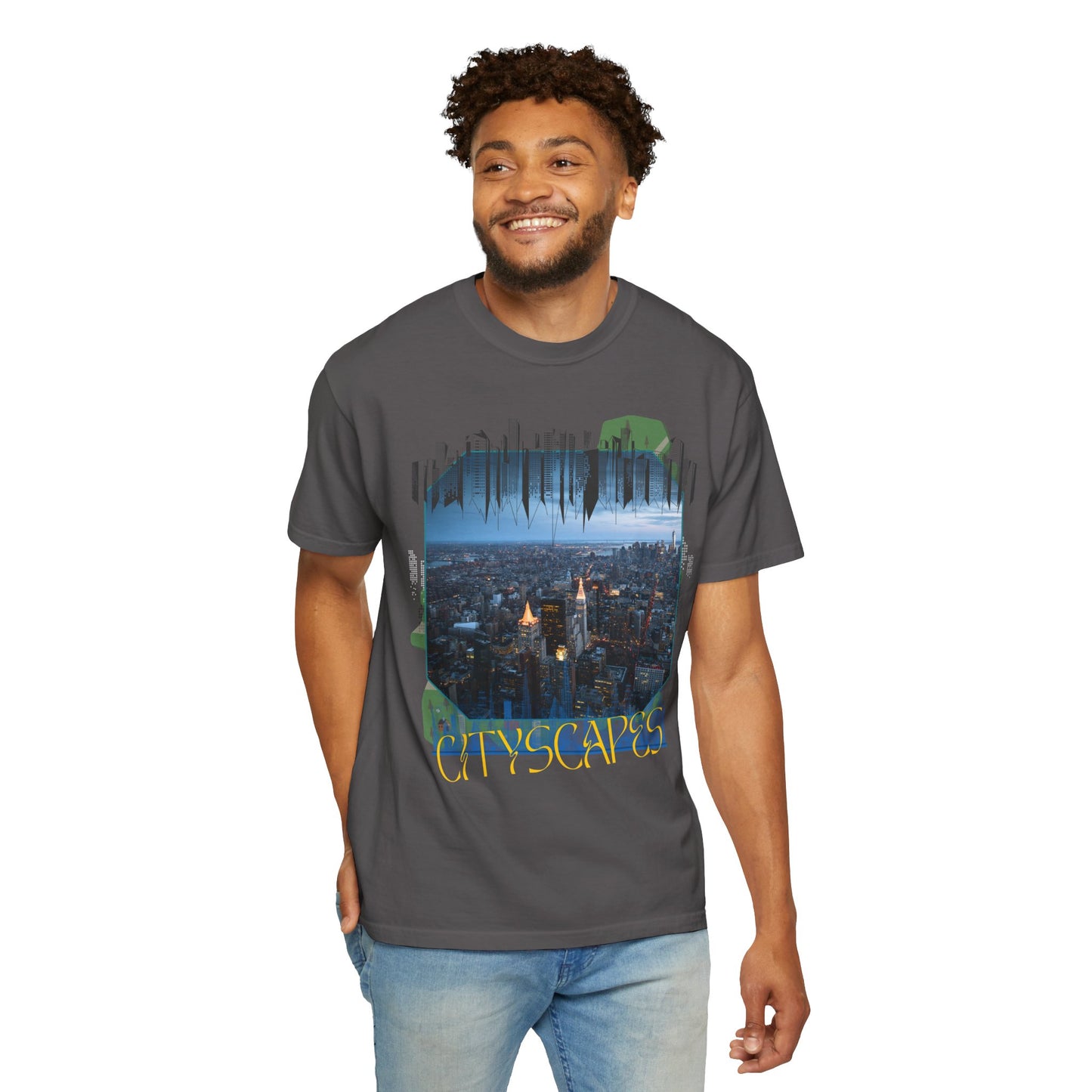 ARTISAN Cotton T-shirt cityscapes