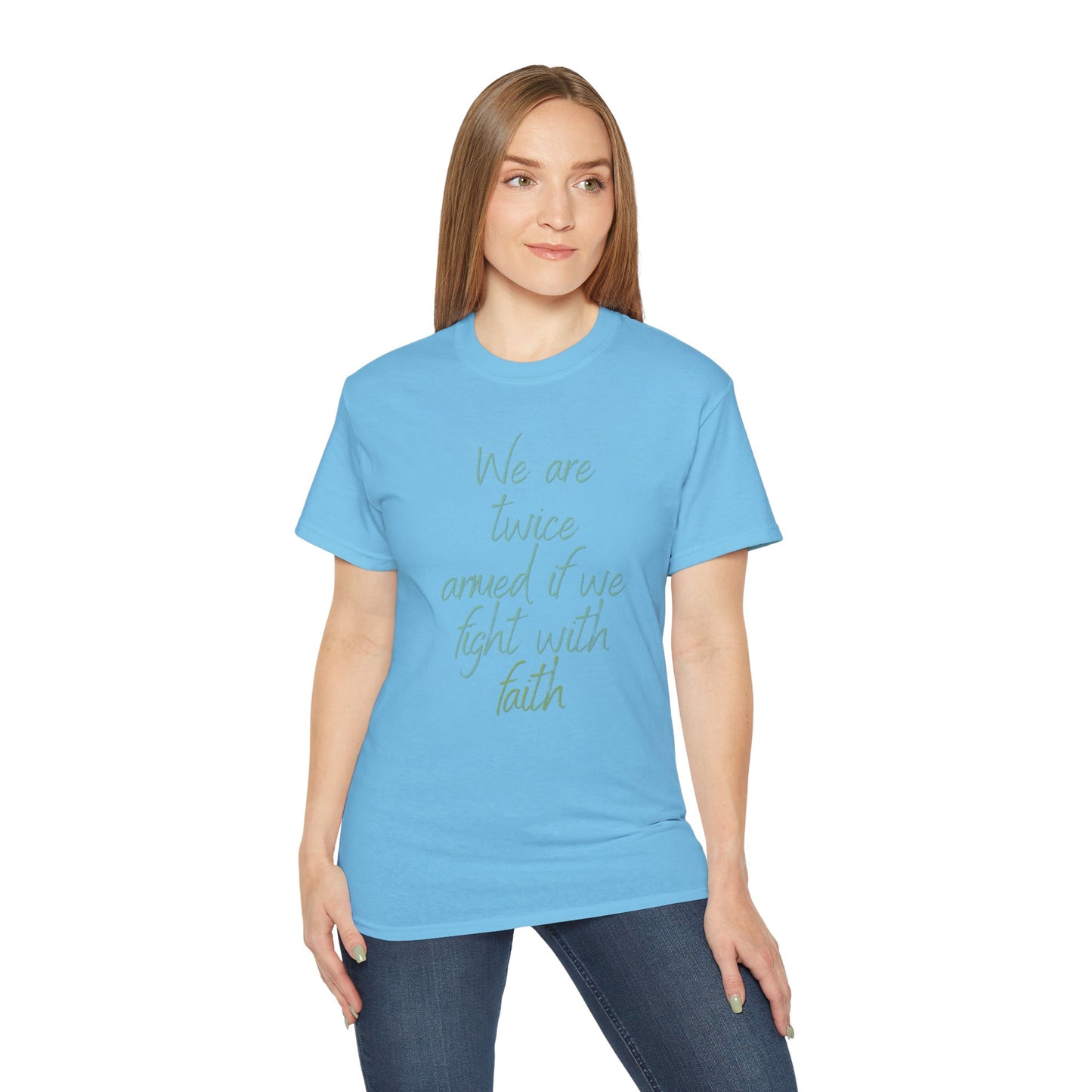 QT Cotton T-shirt faith