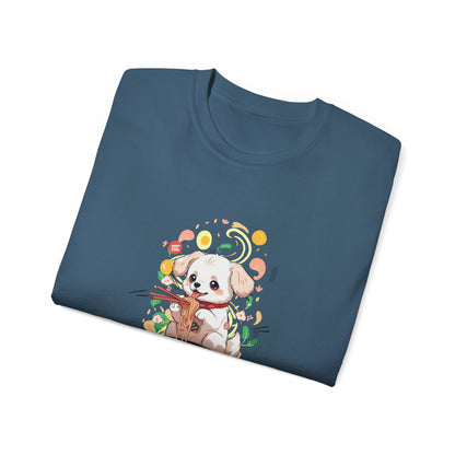 Women's Cotton T-shirt puppy