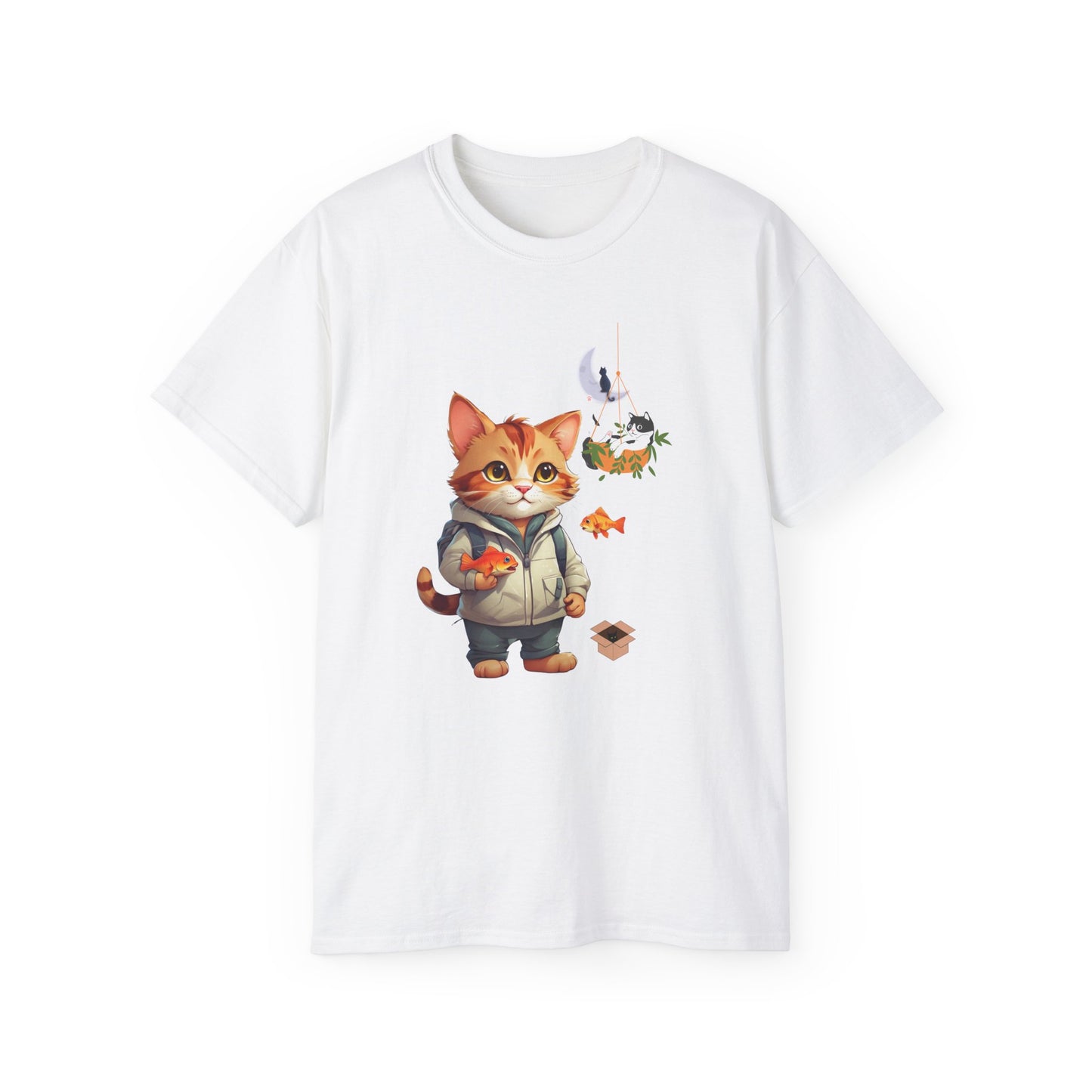 Women's Cotton T-shirt kitten