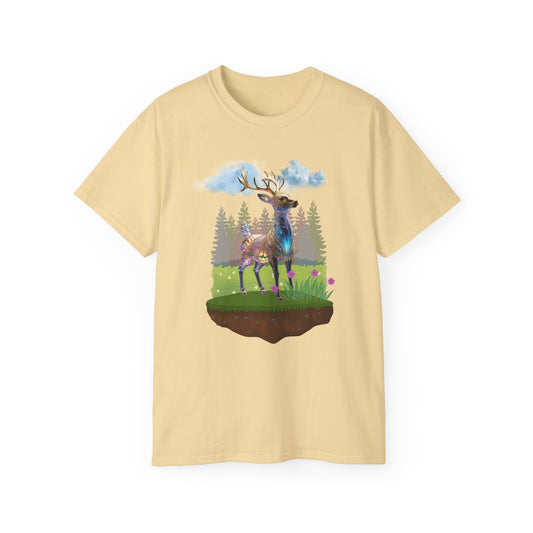 Women's Cotton T-shirt deer