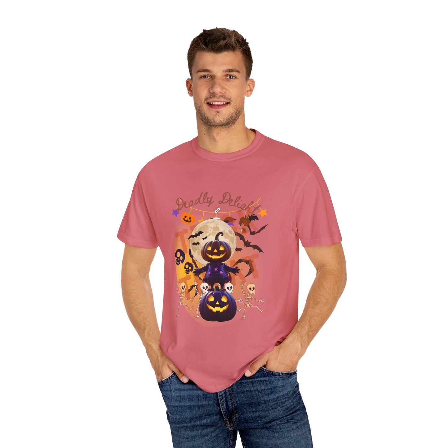 US Cotton Halloween T-shirt monster