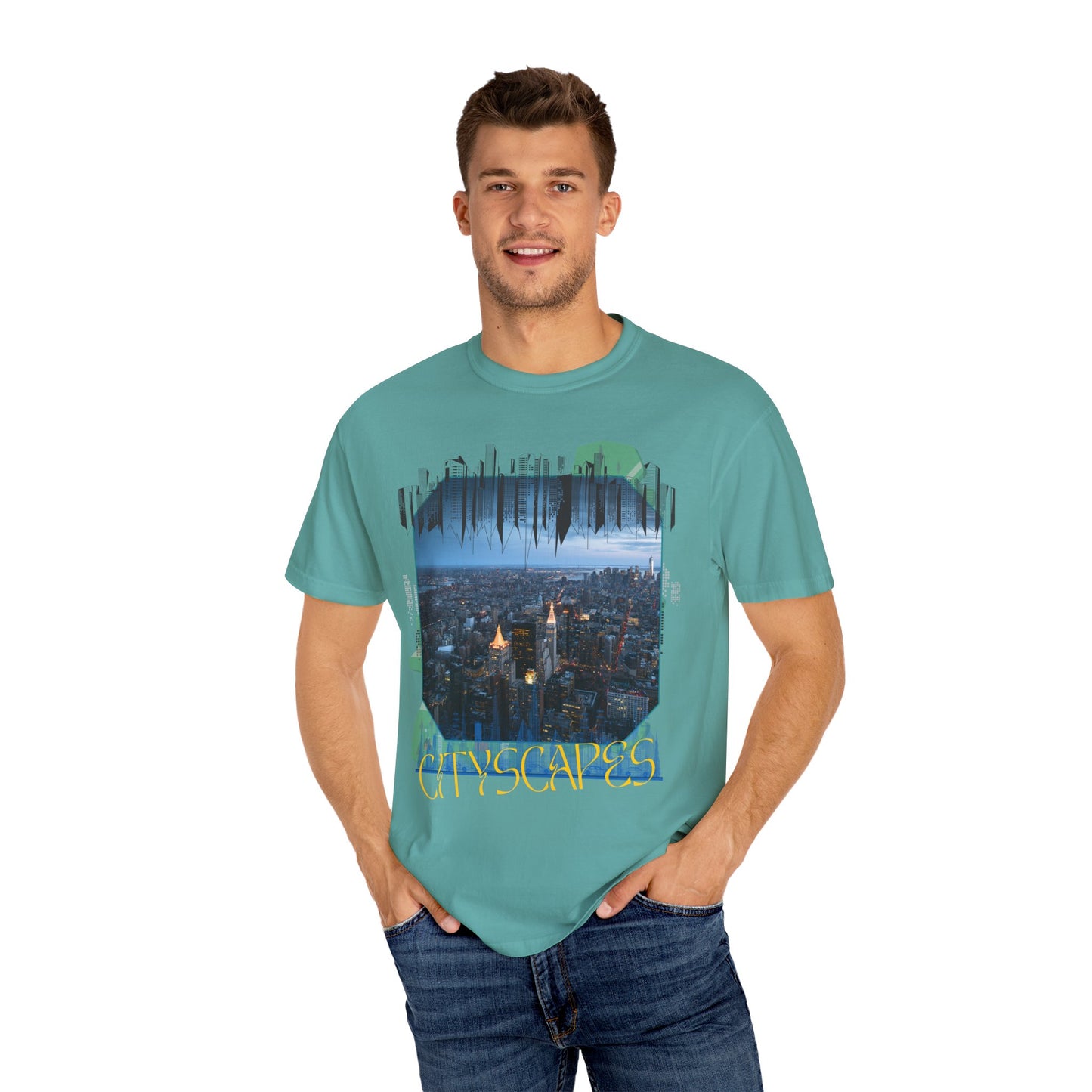 ARTISAN Cotton T-shirt cityscapes