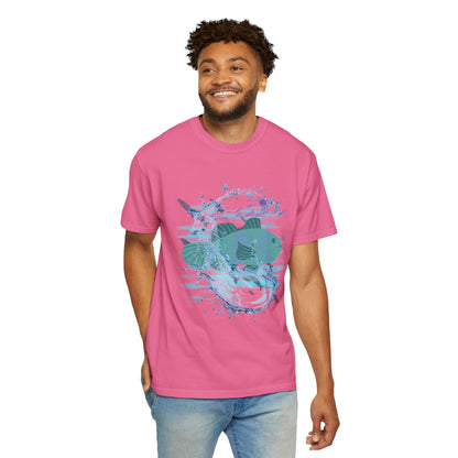 ARTISAN Cotton T-shirt waterfish