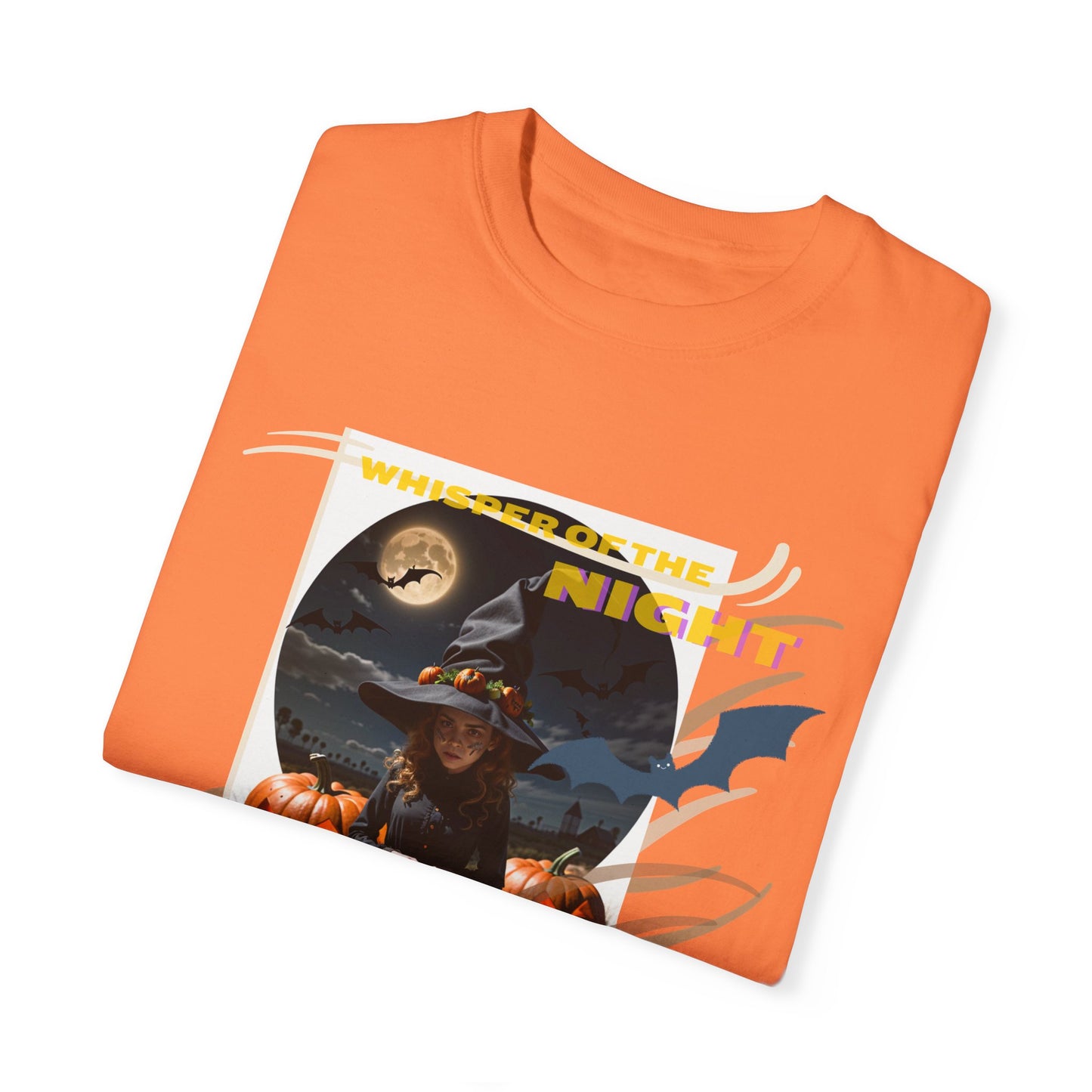 US Cotton T-shirt  jack-o'-lantern