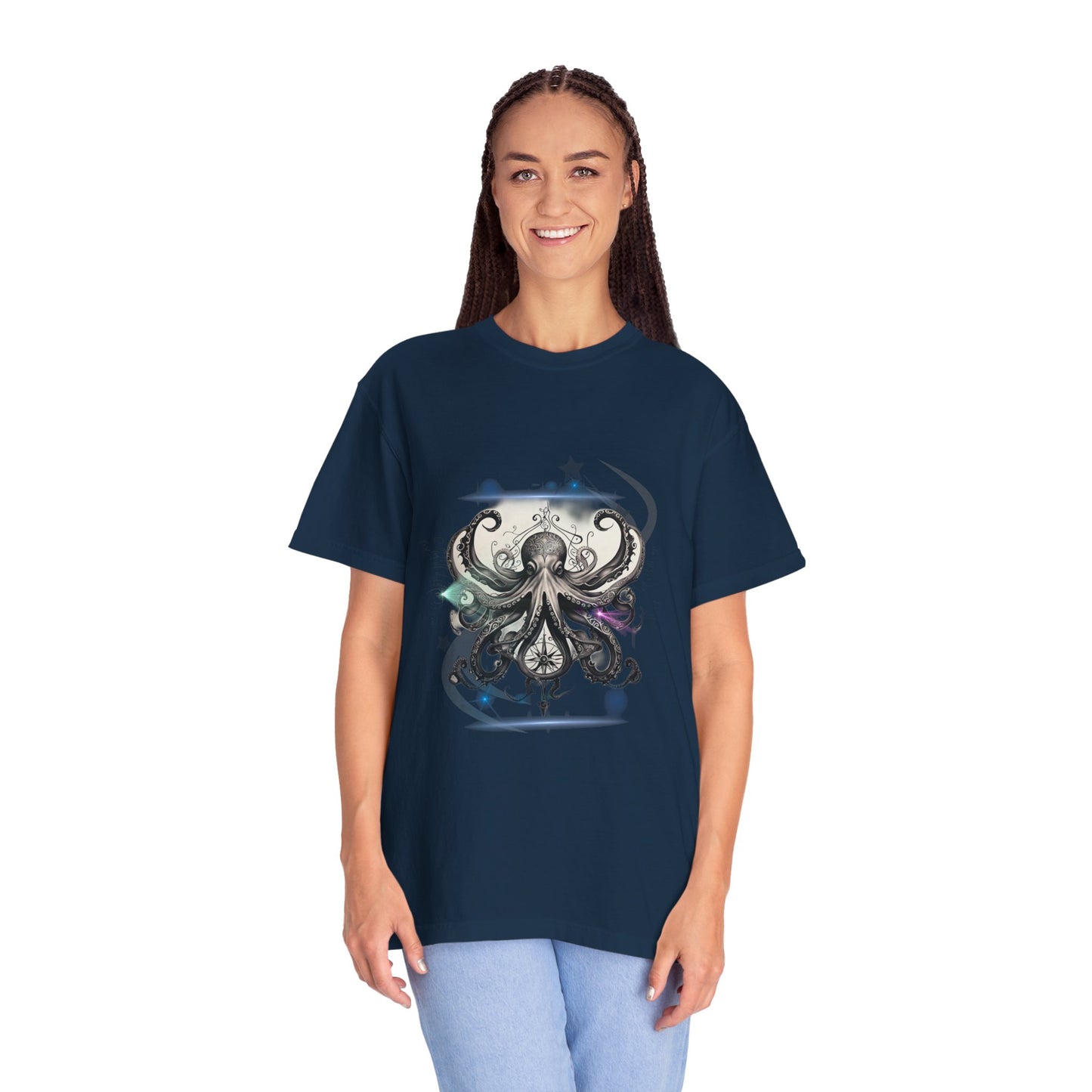 ARTISAN Cotton T-shirt octopus