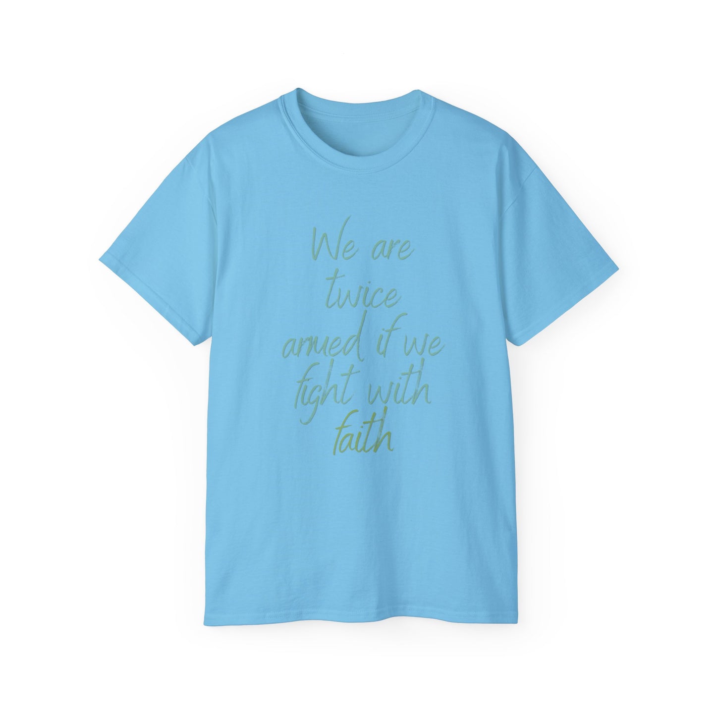 QT Cotton T-shirt faith