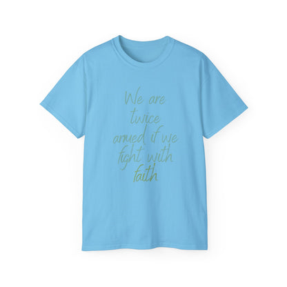 QT Cotton T-shirt faith