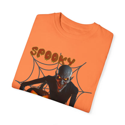 US Cotton Halloween T-shirt spooky