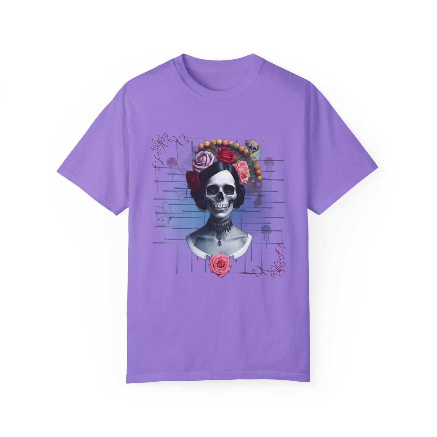 ARTISAN Cotton T-shirt brided skull