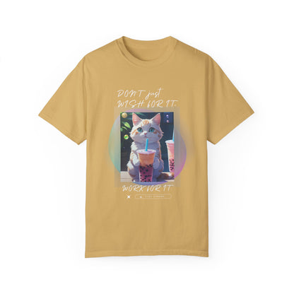 ARTISAN Cotton T-shirt cat design