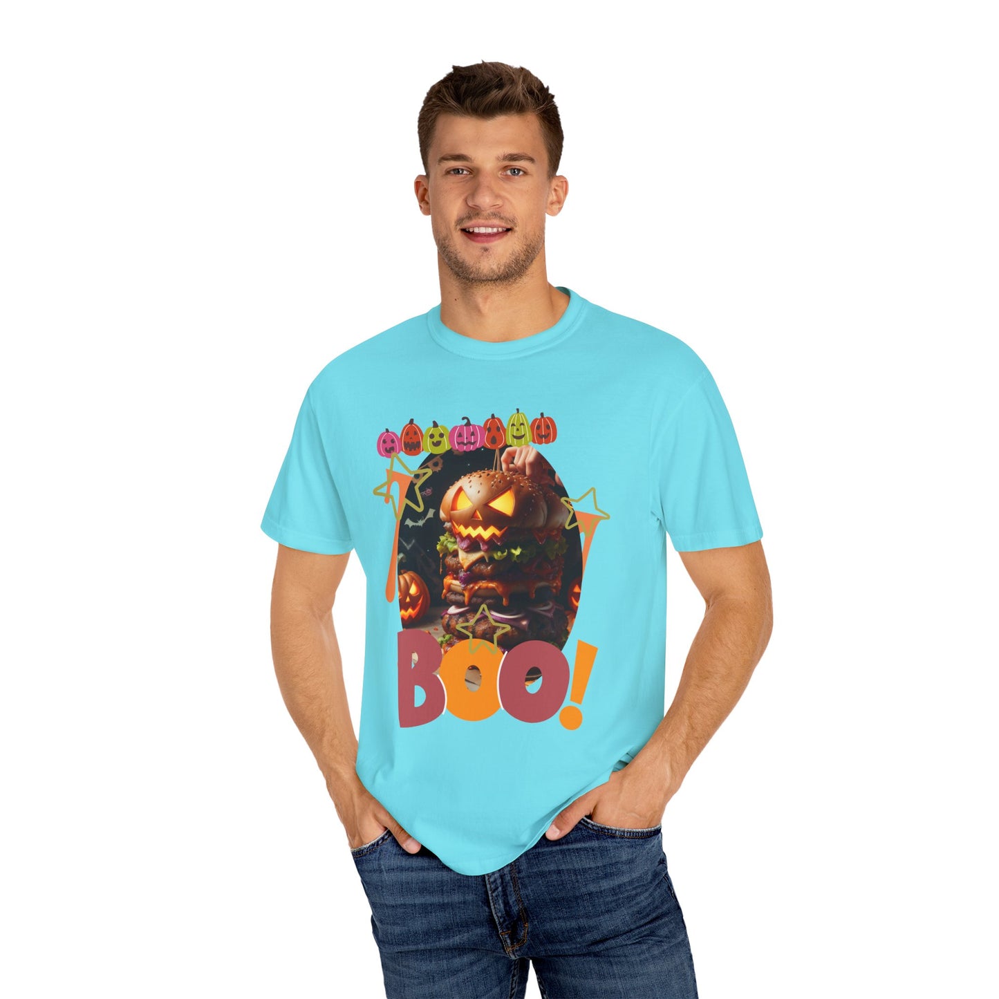 US Cotton Halloween T-shirt boo!