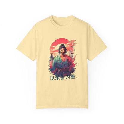 ARTISAN Cotton T-shirt samurai