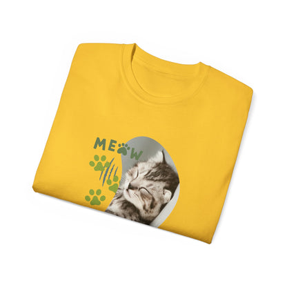 Women's Cotton T-shirt kitten