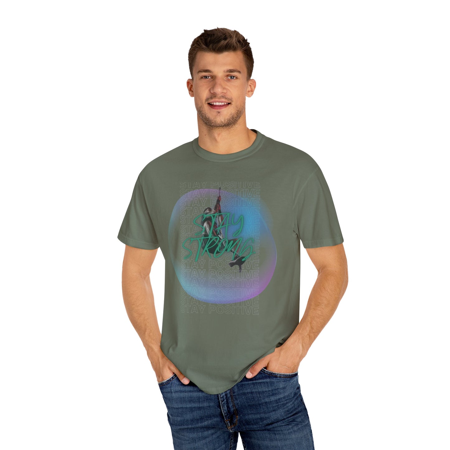 ARTISAN Cotton T-shirt stay positive