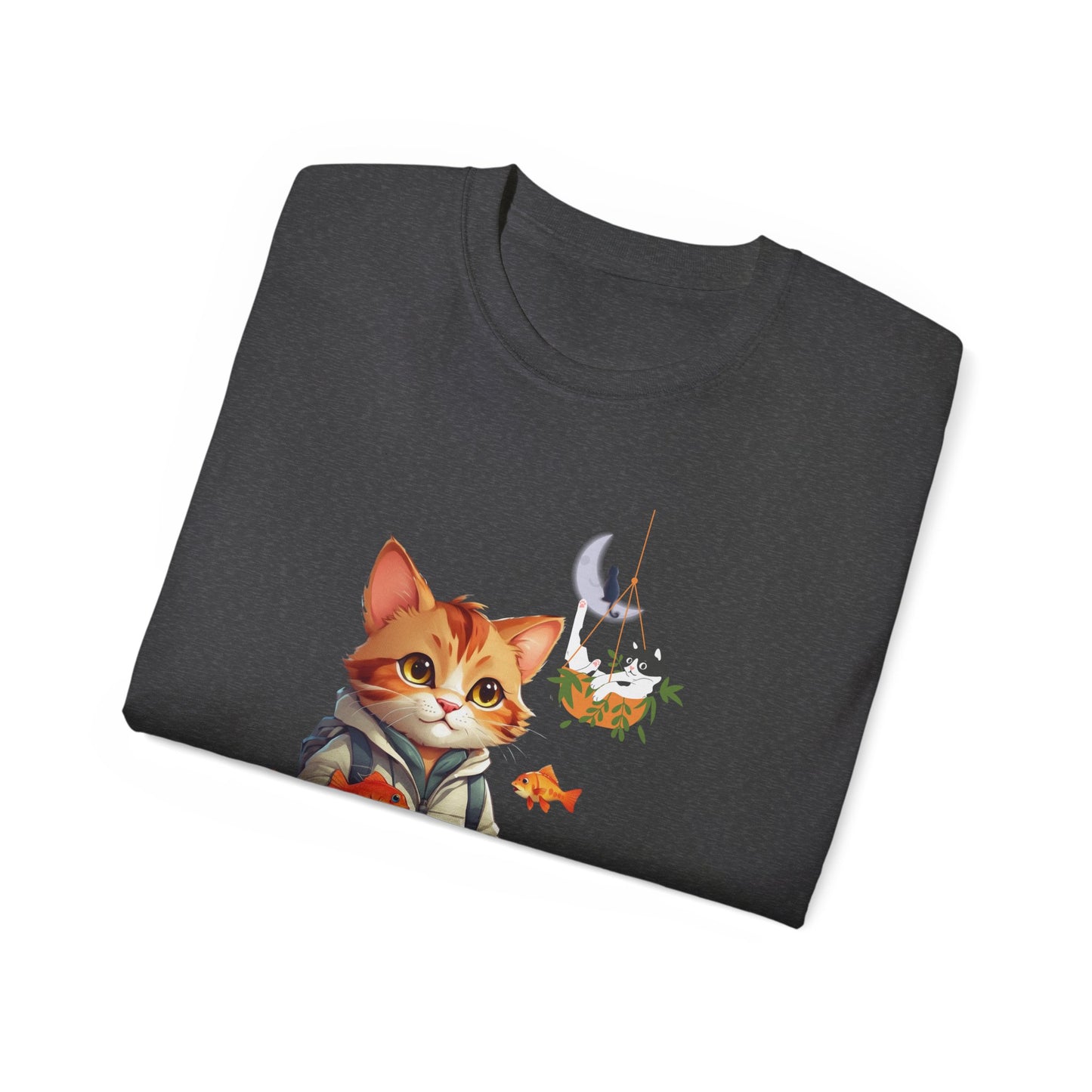 Women's Cotton T-shirt kitten