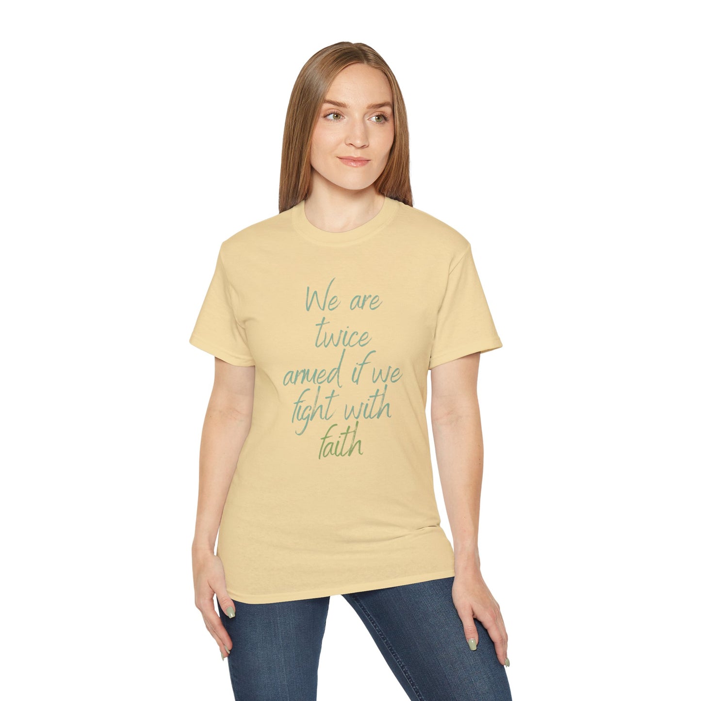 QT Cotton T-shirt faith