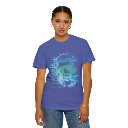 ARTISAN Cotton T-shirt waterfish