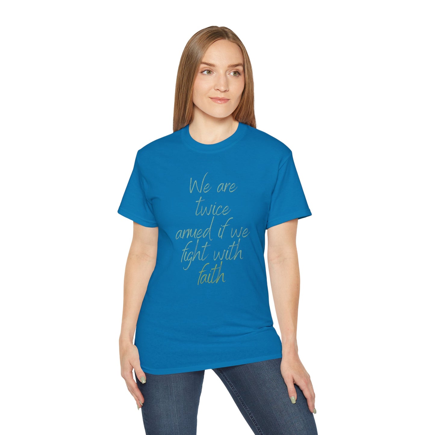 QT Cotton T-shirt faith