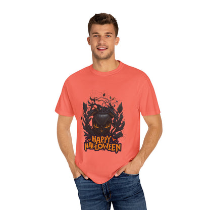 US Cotton Halloween T-shirt ghostly