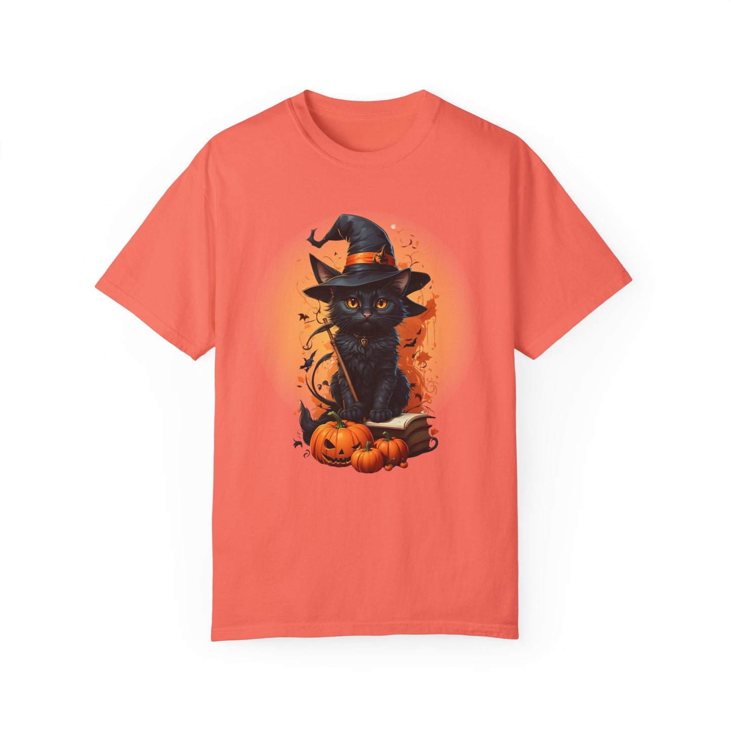 US Cotton Halloween T-shirt raven