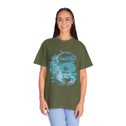 ARTISAN Cotton T-shirt waterfish