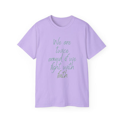 QT Cotton T-shirt faith