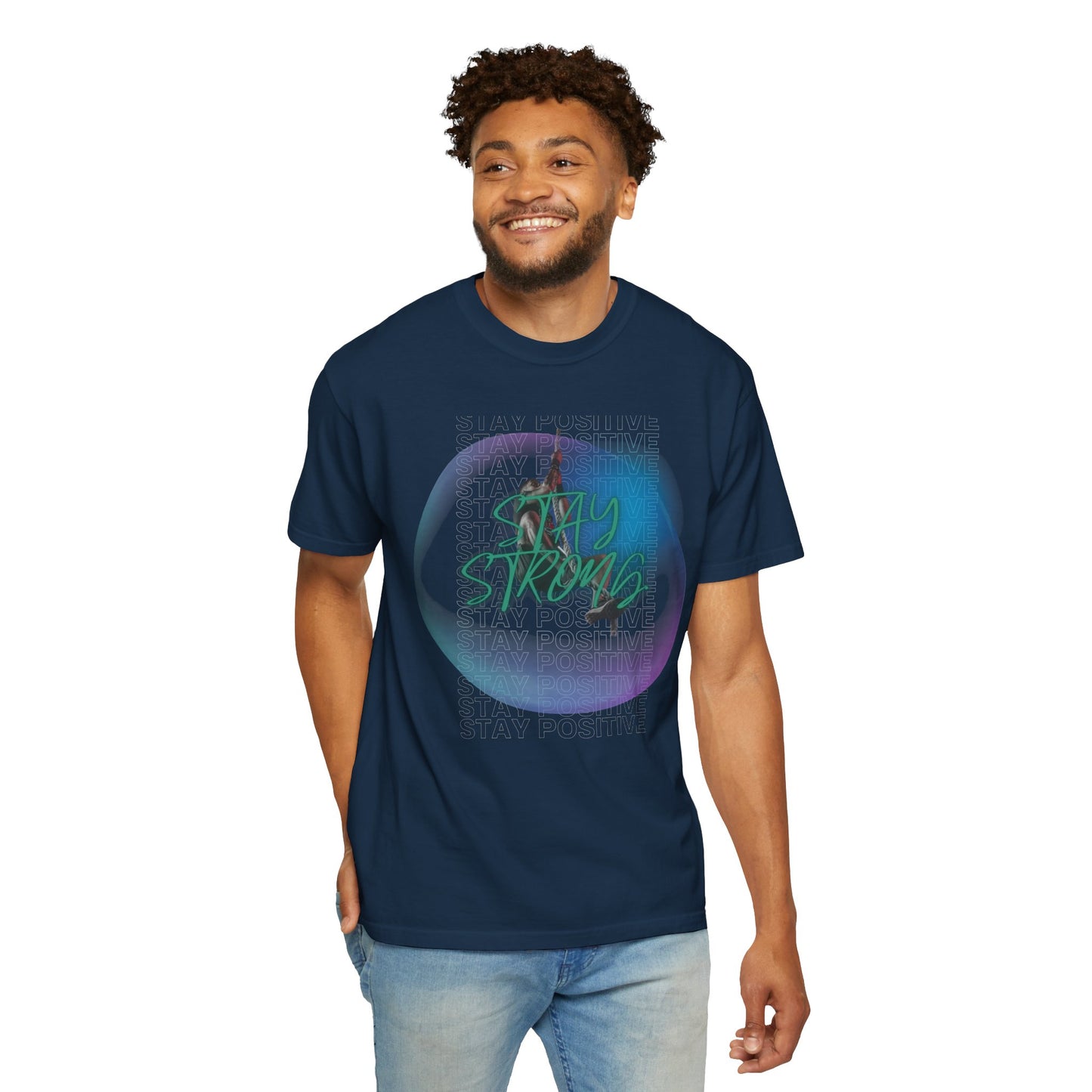 ARTISAN Cotton T-shirt stay positive