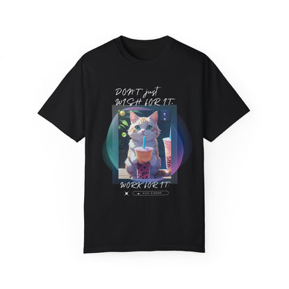 ARTISAN Cotton T-shirt cat design